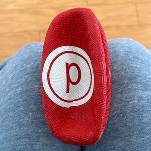 Pure Barre logo exercise ball never been inflated